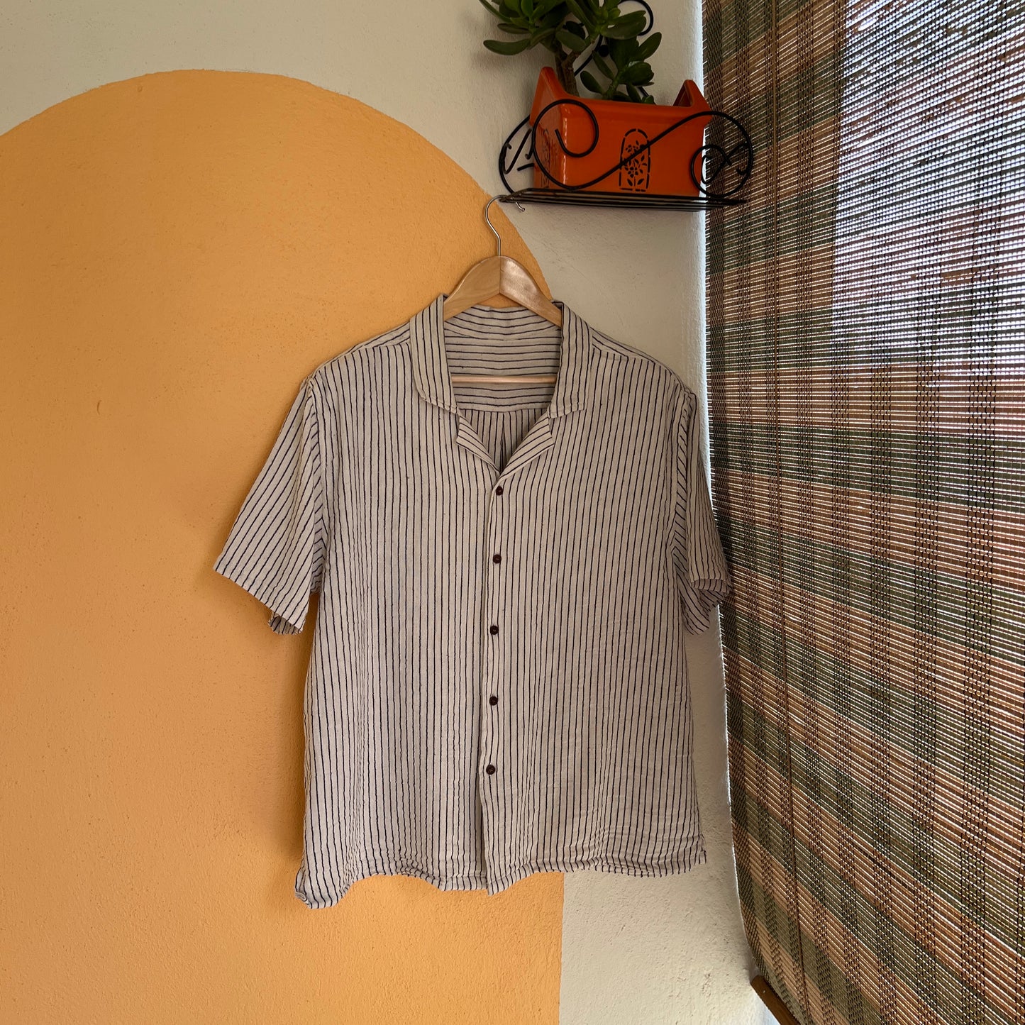 Men’s Kala Cotton Striped Shirt – Relaxed Fit
