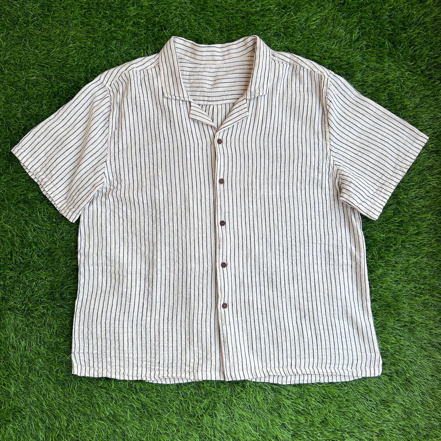 Men’s Kala Cotton Striped Shirt – Relaxed Fit