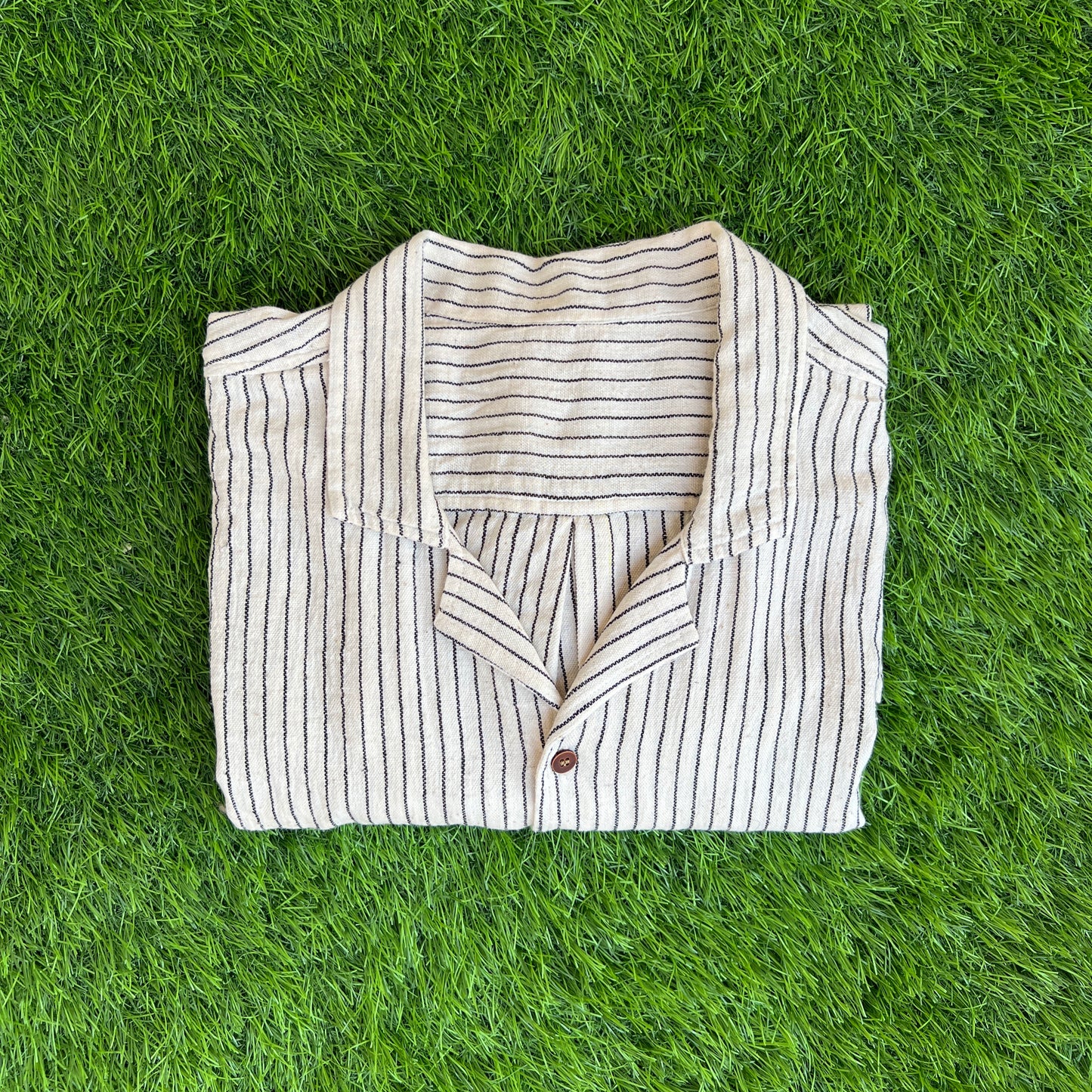 Men’s Kala Cotton Striped Shirt – Relaxed Fit