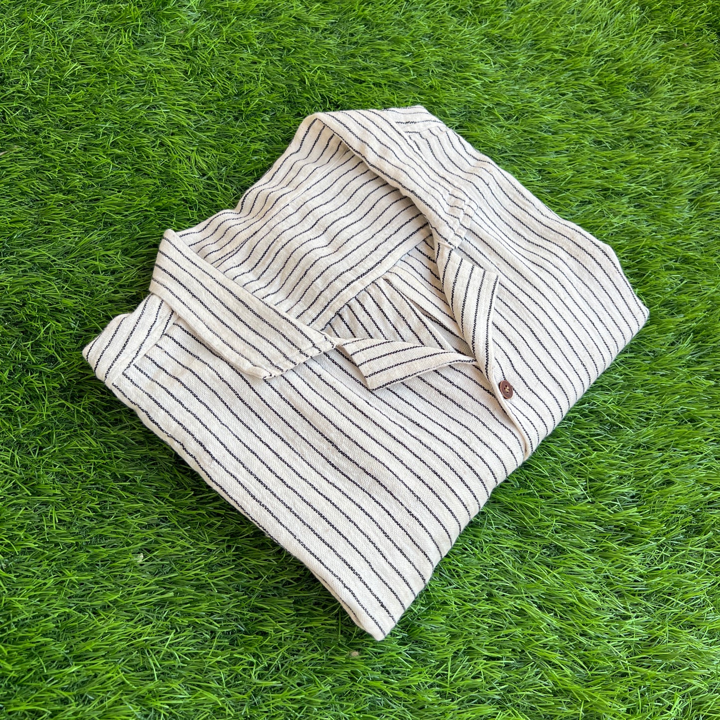 Men’s Kala Cotton Striped Shirt – Relaxed Fit