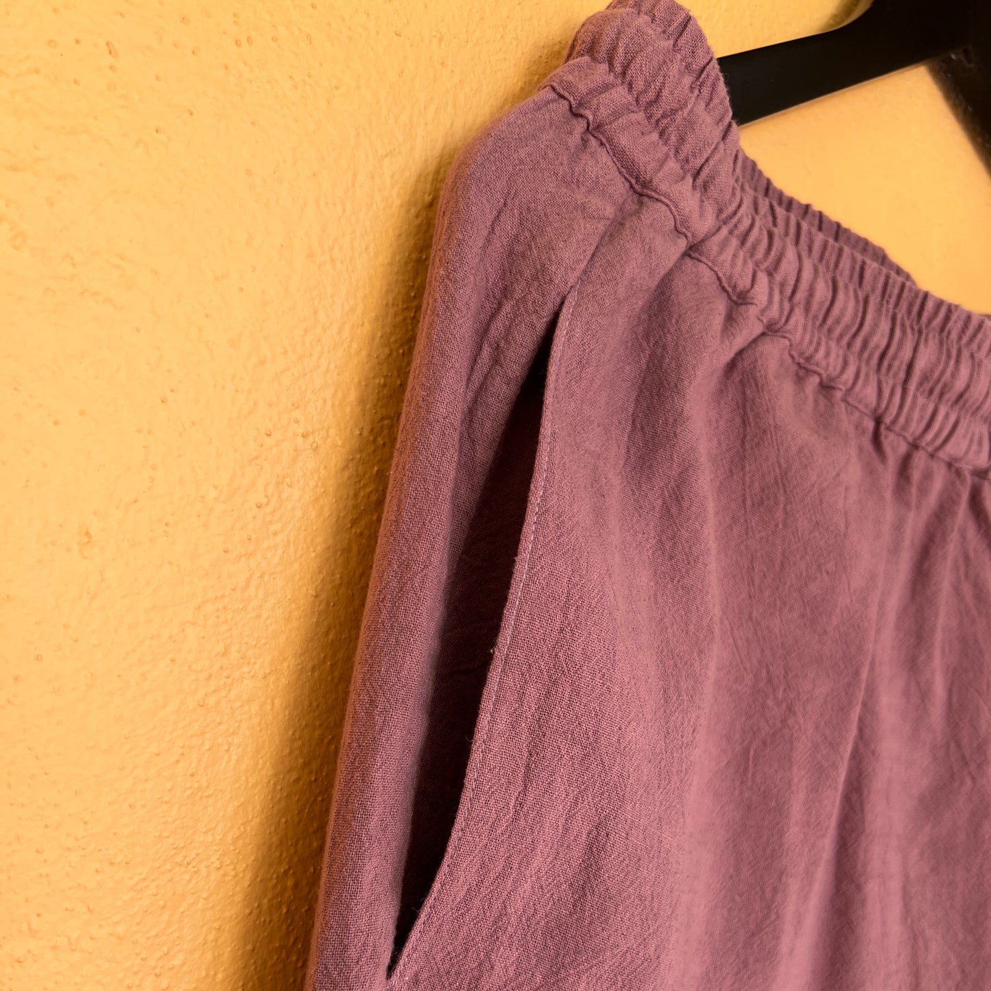 Organic Purple Sand Unisex Pants – Naturally Dyed