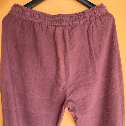 Organic Purple Sand Unisex Pants – Naturally Dyed