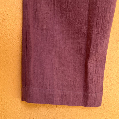 Organic Purple Sand Unisex Pants – Naturally Dyed