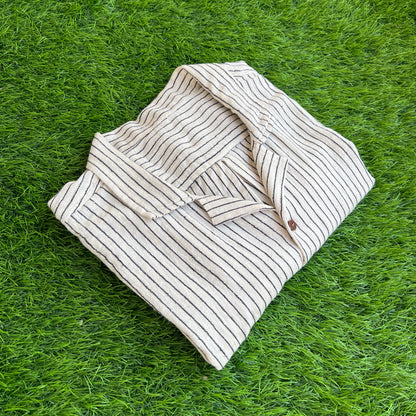 Men’s Kala Cotton Striped Shirt – Relaxed Fit